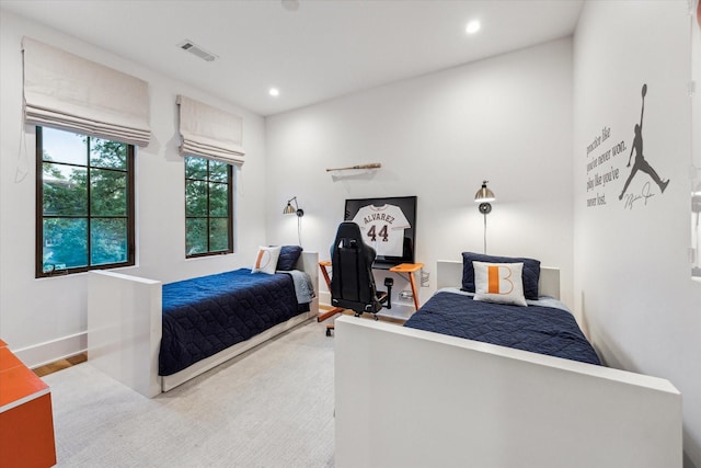 2926 Wroxton Rd, West University Place, TX 77005 - bedroom featuring recessed lighting and baseboards