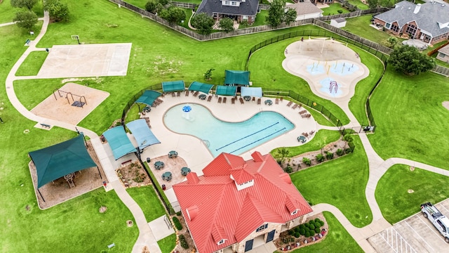 bird's eye view