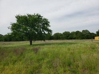 view of landscape with a rural view