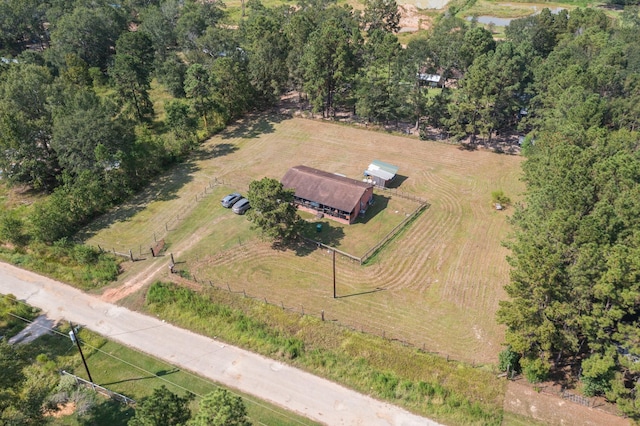 271 Woodman Dr, Cleveland, TX 77328 - aerial view featuring a rural view
