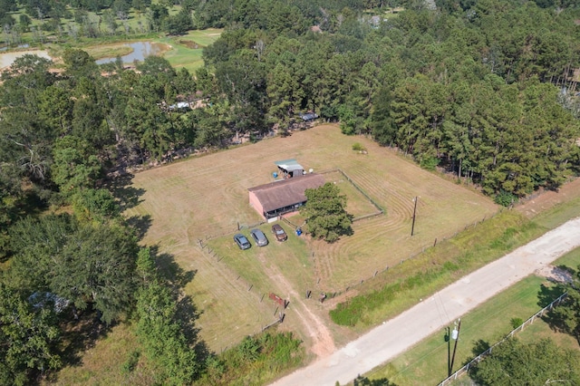 271 Woodman Dr, Cleveland, TX 77328 - aerial view featuring a water view