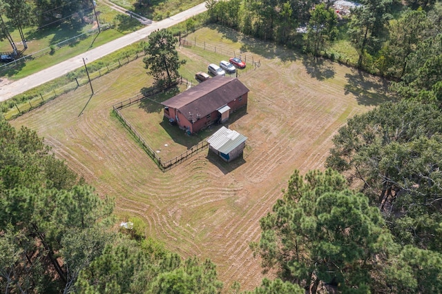 271 Woodman Dr, Cleveland, TX 77328 - bird's eye view featuring a rural view