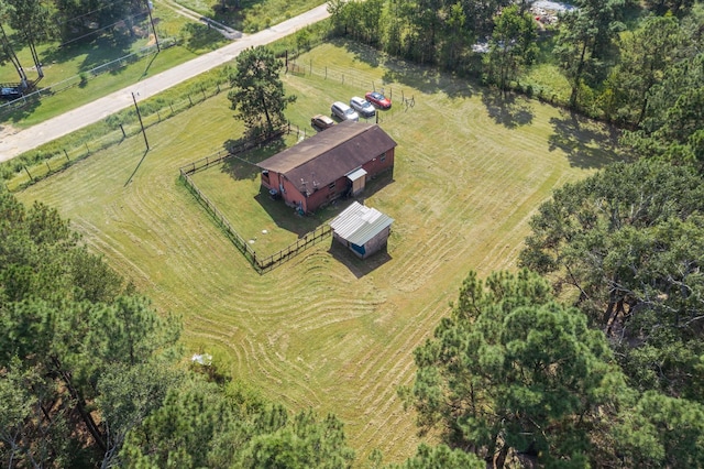 271 Woodman Dr, Cleveland, TX 77328 - aerial view featuring a rural view