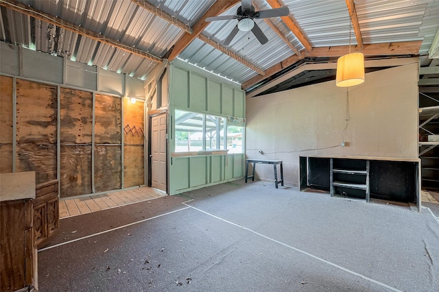view of horse barn