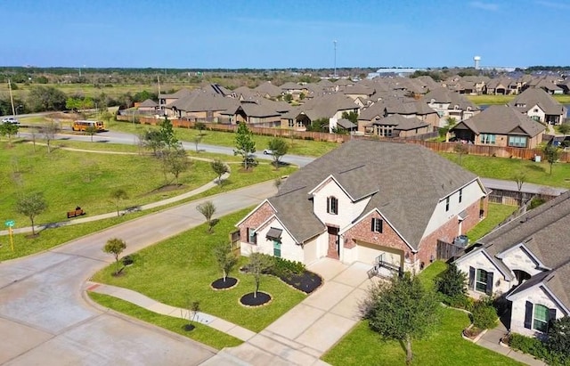 15534 Ponderosa Bend Dr, Cypress, TX 77429 - bird's eye view featuring a residential view