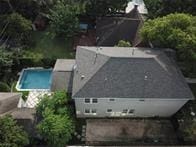 drone / aerial view