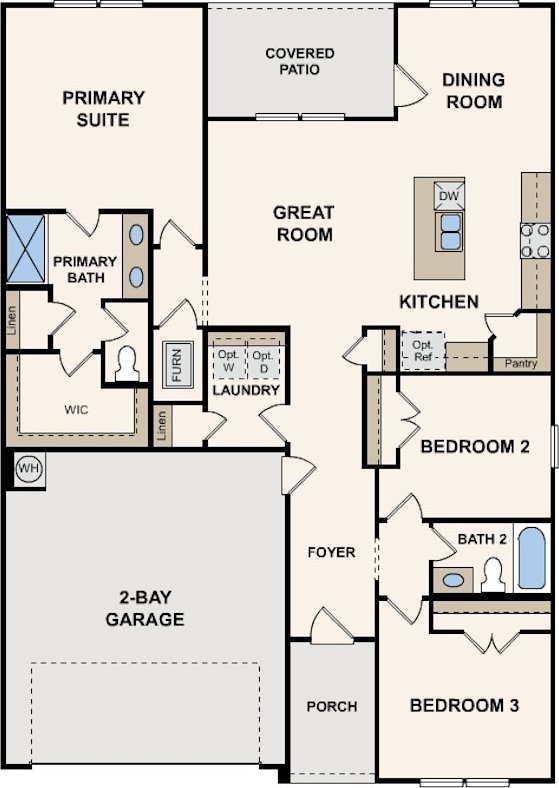 125 Bayou Bend Blvd, Angleton, TX 77515 - floor plan