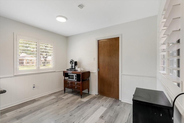 1330 Saxony Ln, Houston, TX 77058 - office space featuring light wood-style floors and wainscoting