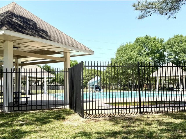 17402 Eastwood Cir, Houston, TX 77095 - gate with fence