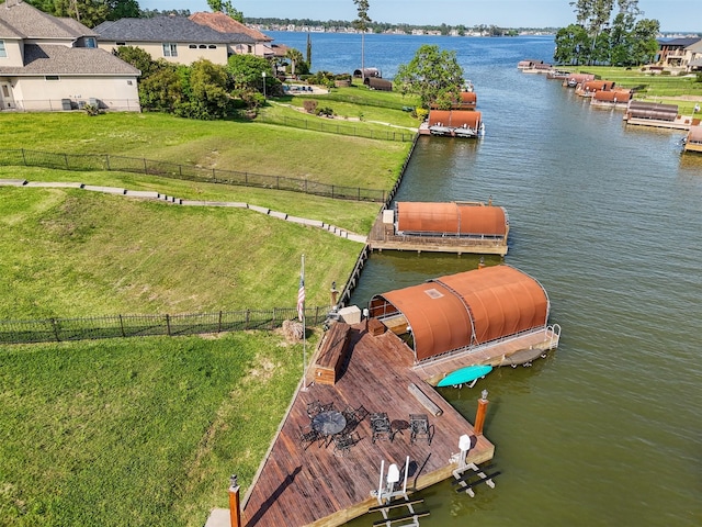 18762 Grand Harbor Pt, Montgomery, TX 77356 - dock area featuring a water view