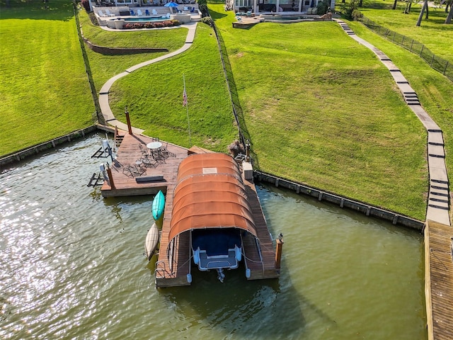 18762 Grand Harbor Pt, Montgomery, TX 77356 - dock with a water view