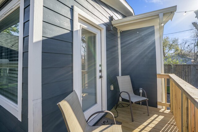2407 Stonecrest Dr, Houston, TX 77018 - view of deck