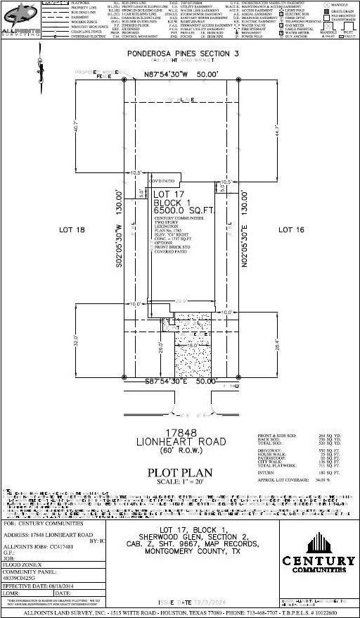 17848 Lionheart Rd, Conroe, TX 77306 - view of layout