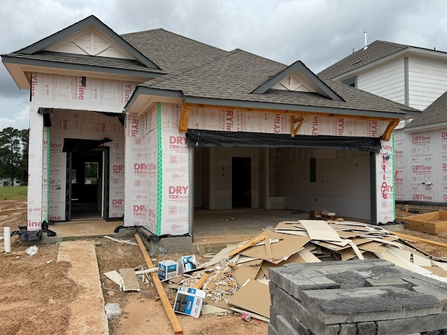 19106 Hazel Firs Ln, Magnolia, TX 77355 - property in mid-construction featuring roof with shingles and a garage