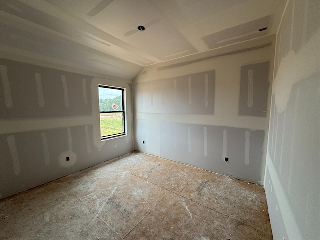 19106 Hazel Firs Ln, Magnolia, TX 77355 - empty room with vaulted ceiling
