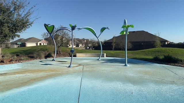 17010 Bainham Forest Trl, Hockley, TX 77447 - surrounding community with a residential view and a yard