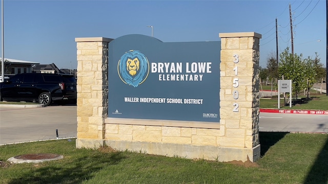 17010 Bainham Forest Trl, Hockley, TX 77447 - view of community sign