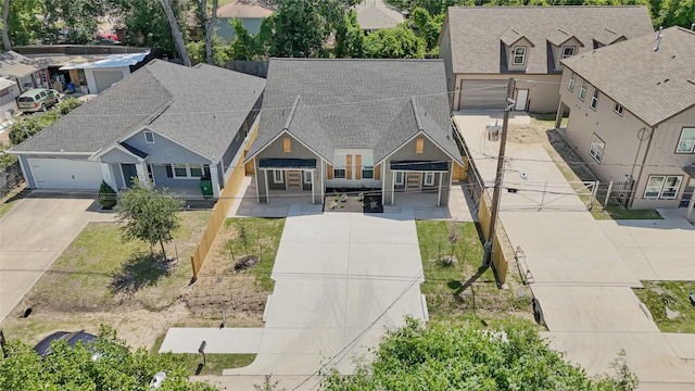 7038 Smilax St A-B, Unit A-B Houston, TX 77088 - aerial perspective of suburban area