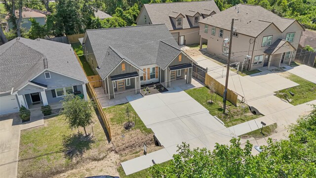7038 Smilax St A-B, Unit A-B Houston, TX 77088 - aerial view of residential area