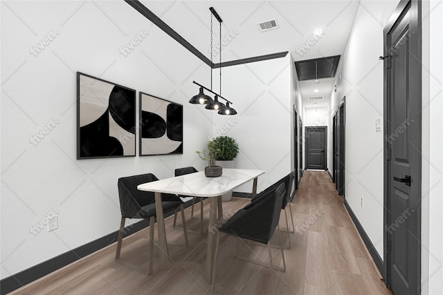 7038 Smilax St A-B, Unit A-B Houston, TX 77088 - dining space with baseboards