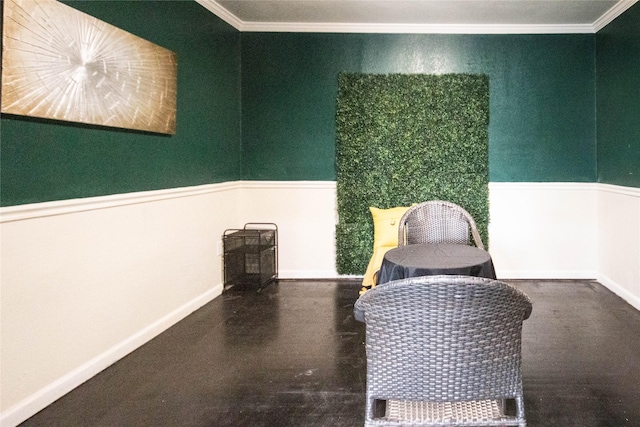 2817 Southmore Blvd, Houston, TX 77004 - living area with baseboards and ornamental molding
