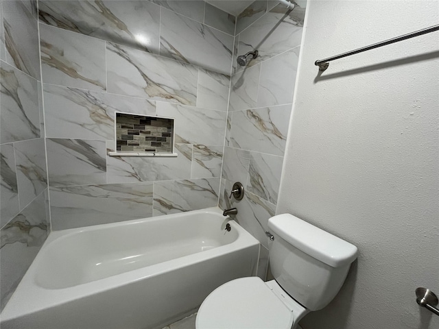 10555 Turtlewood Ct Unit 1008, Houston, TX 77072 - bathroom featuring toilet and bathing tub / shower combination