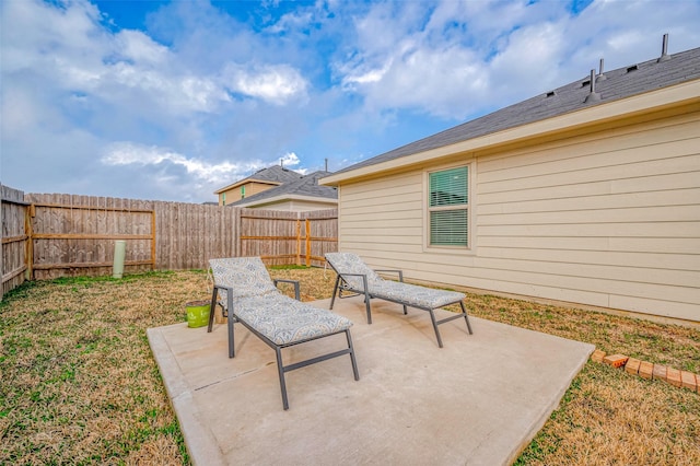 24119 Maple Turn Ln, Hockley, TX 77447 - view of patio / terrace featuring a fenced backyard