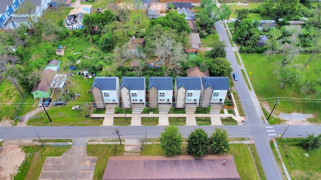 783 Mansfield St, Houston, TX 77091 - birds eye view of property featuring a residential view