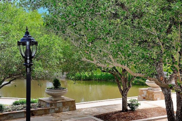 75 Colonial Row Dr, The Woodlands, TX 77380 - view of property's community featuring a water view