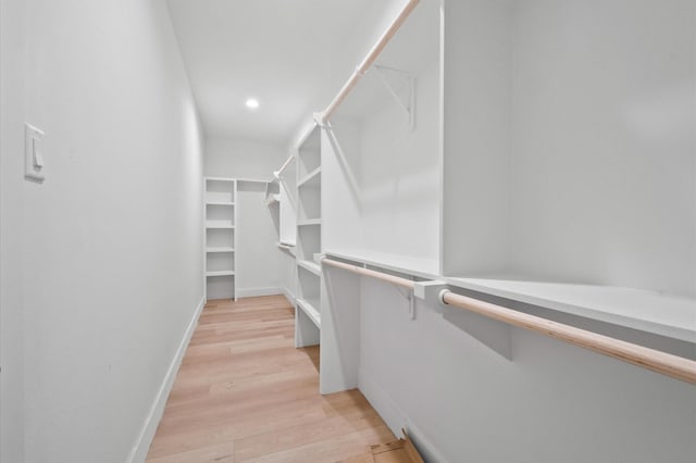 6703 Del Rio St, Houston, TX 77021 - spacious closet with light wood-type flooring