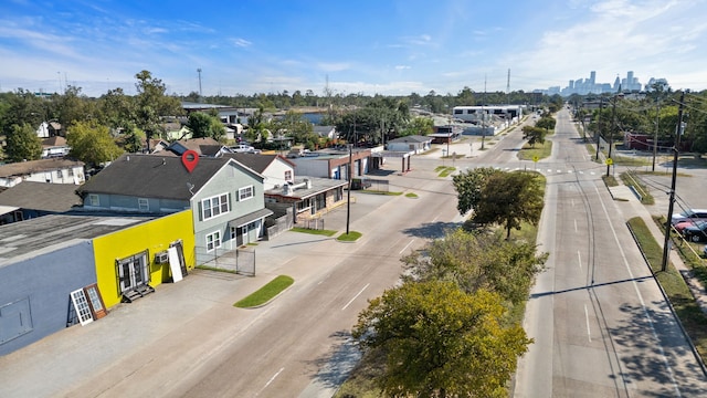 drone / aerial view