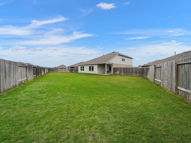 2423 Staverton Cir, Spring, TX 77373 - view of yard featuring a fenced backyard