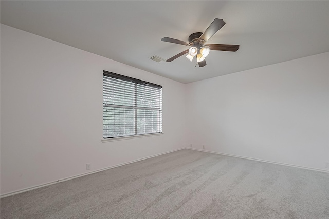 24543 Carlton Springs Ln, Katy, TX 77494 - unfurnished room with a ceiling fan, carpet flooring, and baseboards