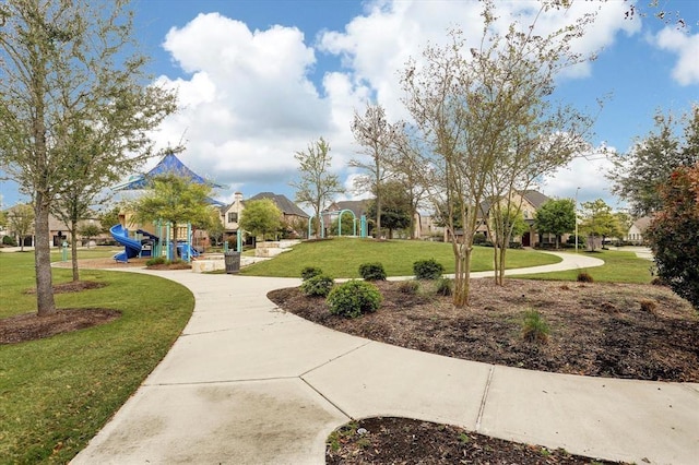 24543 Carlton Springs Ln, Katy, TX 77494 - view of community with a yard
