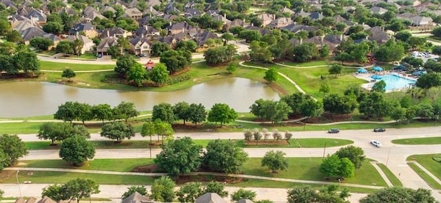 24543 Carlton Springs Ln, Katy, TX 77494 - aerial view of residential area with a nearby body of water