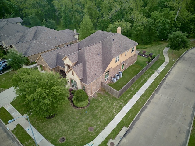 21315 Whistle Wood Dr, Richmond, TX 77406 - birds eye view of property with a forest view