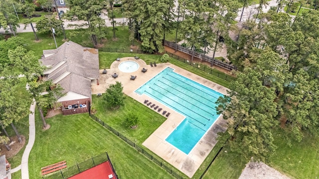 bird's eye view