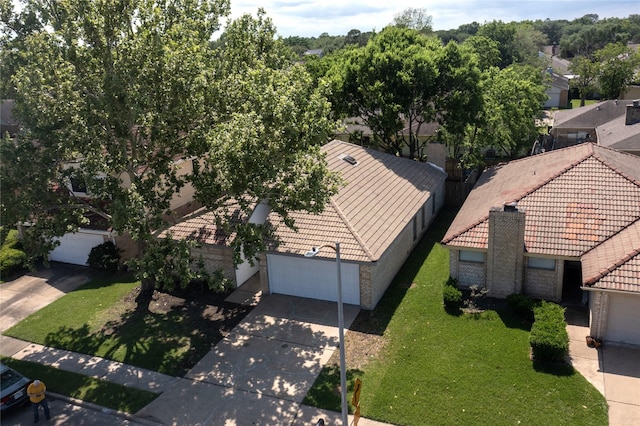 7126 Rio Blanco Dr, Houston, TX 77083 - birds eye view of property with a residential view
