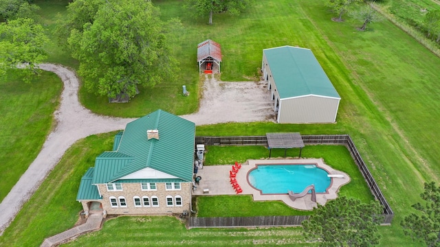 drone / aerial view