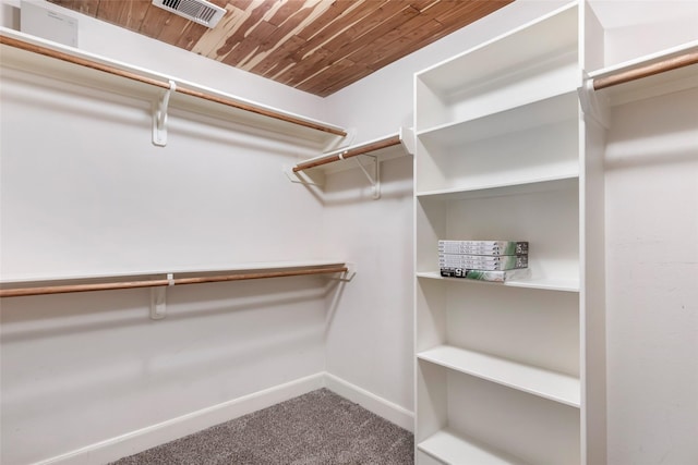 21014 Angus Dr, Cleveland, TX 77328 - walk in closet with visible vents and carpet floors