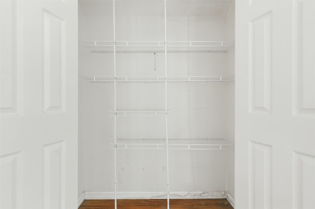 view of closet