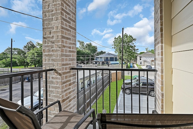 4903 Mallow St Unit Ab, Houston, TX 77033 - view of balcony