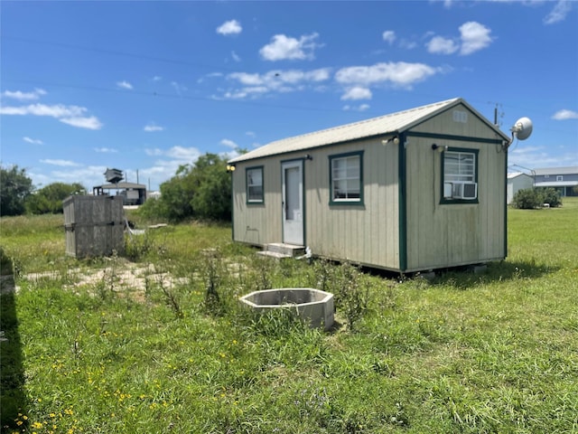 view of outbuilding with an outdoor structure