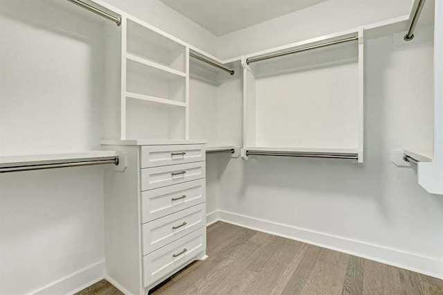 1217 Edwards St, Houston, TX 77007 - spacious closet with wood finished floors