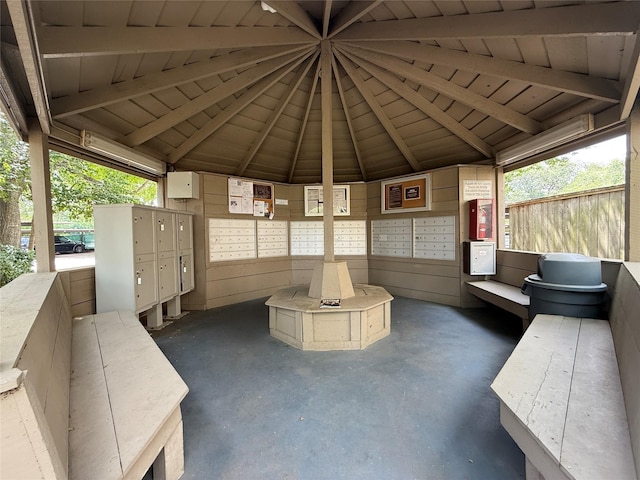 5711 Sugar Hill Dr Unit 62, Houston, TX 77057 - exterior space with a gazebo and mail area
