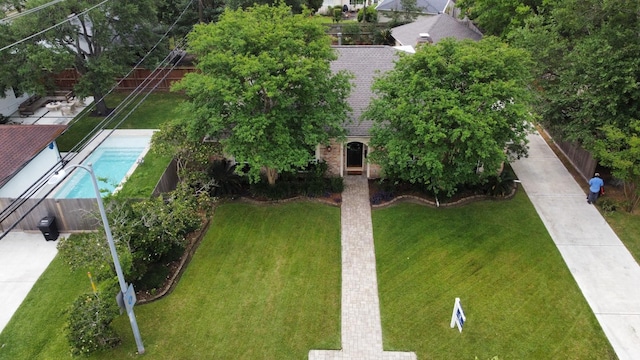 aerial view