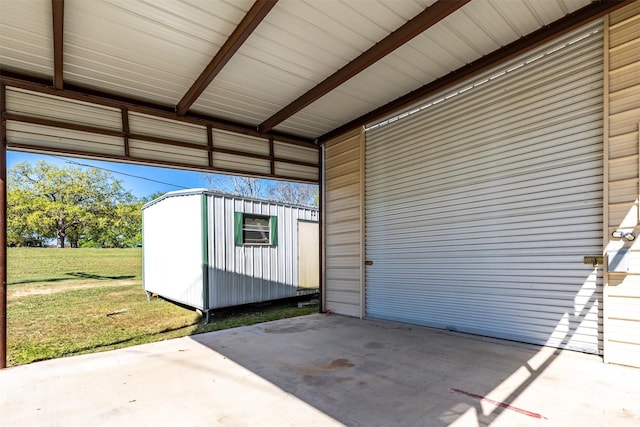 5233 N US Highway 183, Gonzales, TX 78629 - garage with a shed