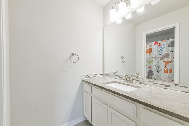 12107 Allington Cove Ln, Humble, TX 77346 - bathroom with baseboards and vanity