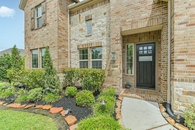 12107 Allington Cove Ln, Humble, TX 77346 - entrance to property with brick siding