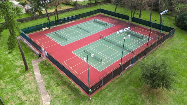 17627 Loring Ln, Spring, TX 77388 - view of tennis court